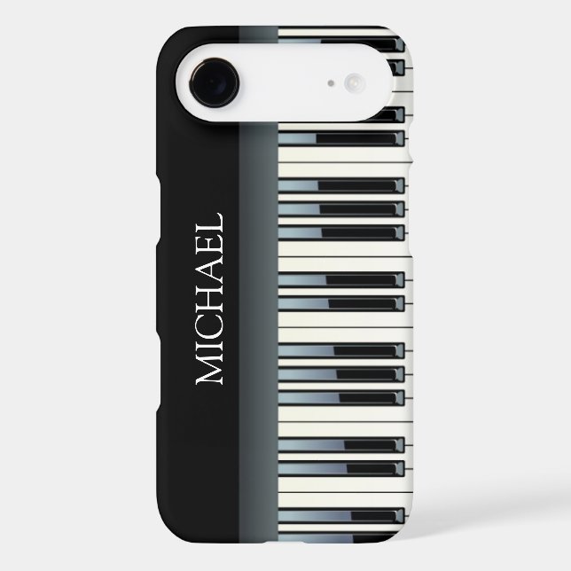 Personalized Piano Keys Case-Mate iPhone Case (Back)