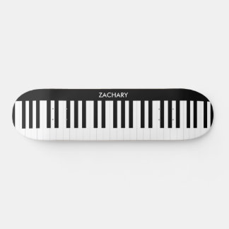 Personalized Piano Keys Music Musical Instrument Skateboard