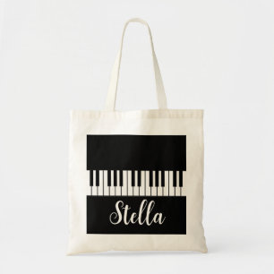 Personalized Piano Tote Bag