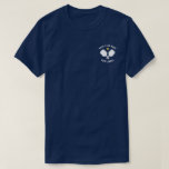 Personalized Pickleball Club T-Shirt<br><div class="desc">Here at AdeliaGifts we love this Personalized Pickleball Club T-Shirt and we think you will love it too. 
The perfect gift or just treat yourself! 
We have a HUGE selection of products with most designs available for Men,  Women and Kids. Check them out!</div>