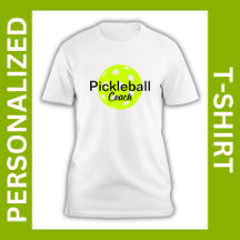 Personalized Pickleball Coach Name