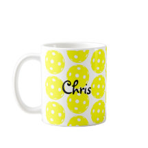 Personalized Pickleball Coffee Mug