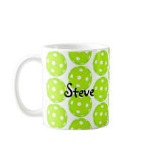 Personalized Pickleball Coffee Mug
