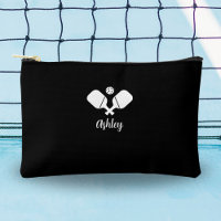 Personalized Pickleball Gift Custom Text Black