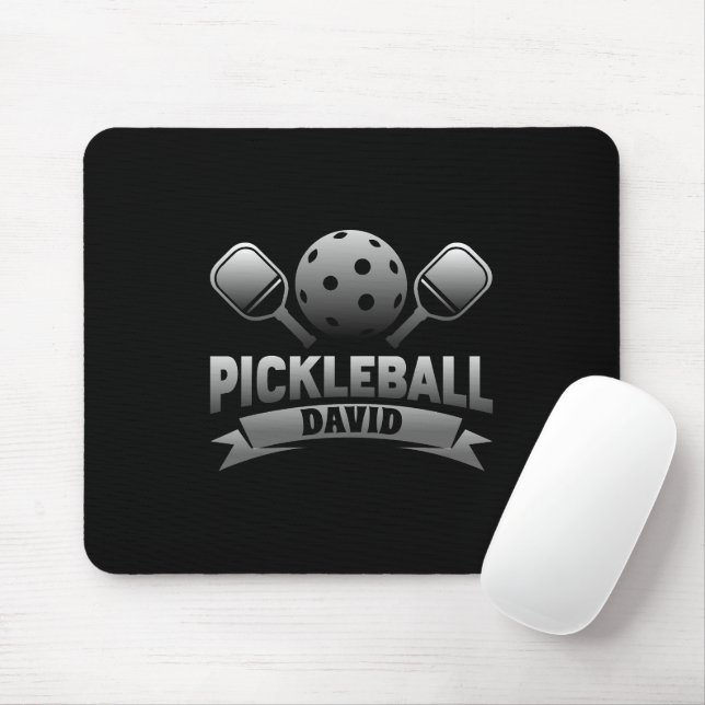 Personalized Pickleball Gift Mouse Pad (With Mouse)