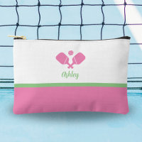 Personalized Pickleball Gift Preppy Pink Green