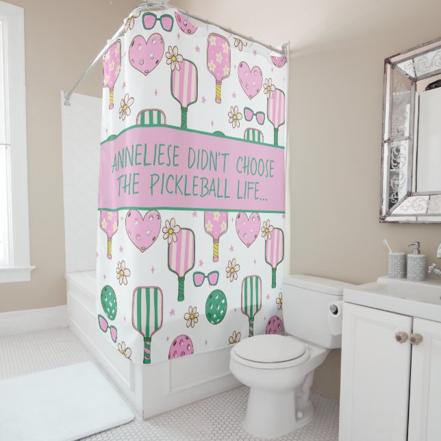 Personalized Pickleball Life Funny Quote (In Situ)