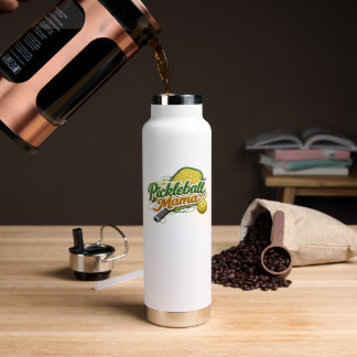 Personalized Pickleball Mama Insulated  Water Bottle
