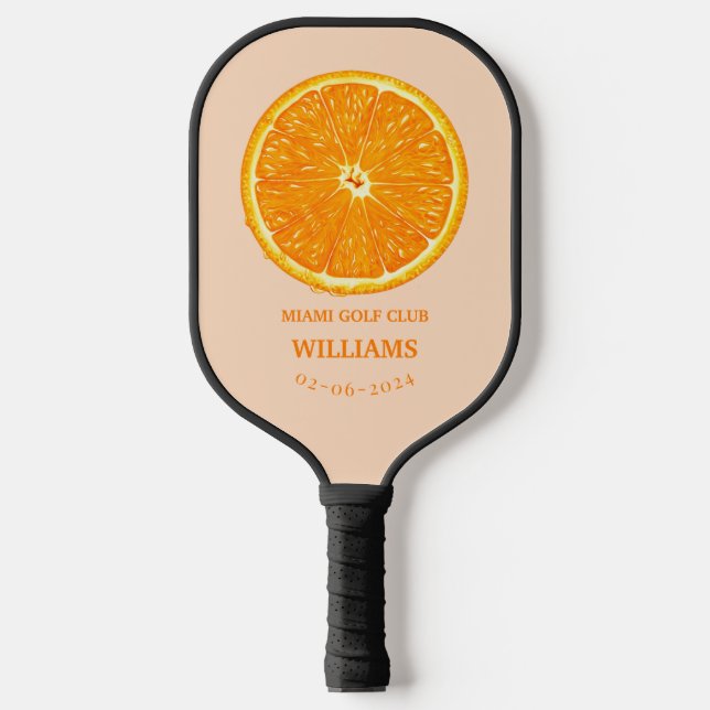 Personalized  pickleball paddle (Front)