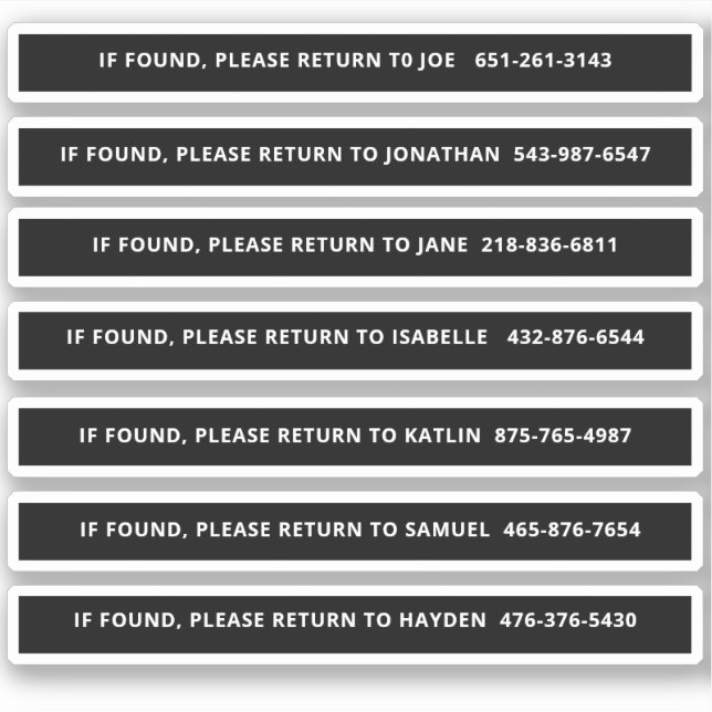 Personalized Pickleball Paddle Identification (Front)