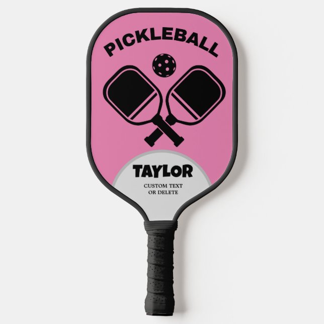 personalized pickleball pickleball paddle (Back)