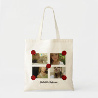 Personalized Picture Collage: Ladybug Tote Bag
