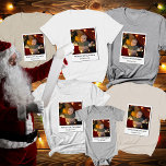 Personalized Picture Cool Vintage 1st Christmas Tri-Blend Shirt<br><div class="desc">Commemorate your baby’s first Christmas with a stylish blend of nostalgia and personalization in our "Personalized Picture Cool Vintage 1st Christmas" Tri-Blend Shirt. This shirt transforms your favourite family photo into a memorable holiday keepsake, perfect for celebrating your little one’s milestone. Whether you’re looking for matching group tees or a...</div>