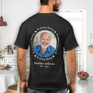 Personalized Picture In Loving Memory Memorial T-Shirt