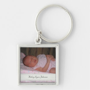 Personalized Picture Keepsake Keychain
