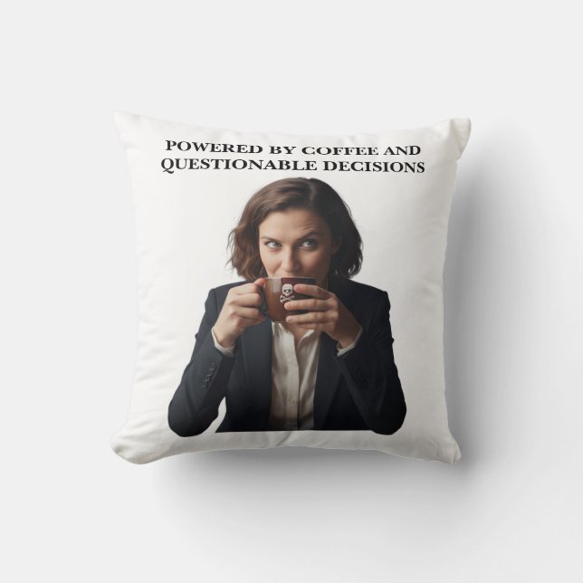 Personalized Picture Throw Pillow (Front)