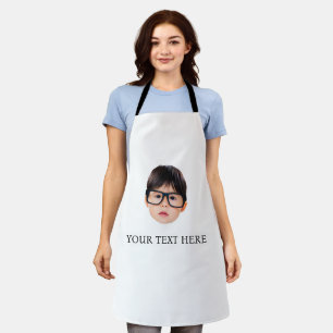 Personalized Picture With Text Gift For Home Chef Apron