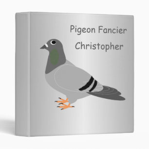 Personalized Pigeon Design Binder