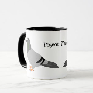 Personalized Pigeon Design Mug