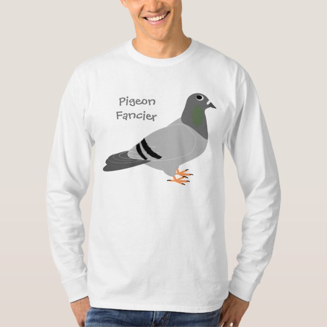 Personalized Pigeon Fancier Design T-Shirt (Front)