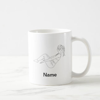 Personalized Pilates Ceramic Mug