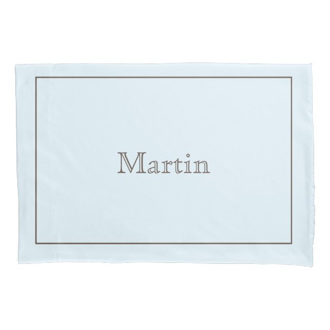 Personalized pillow case (Front)