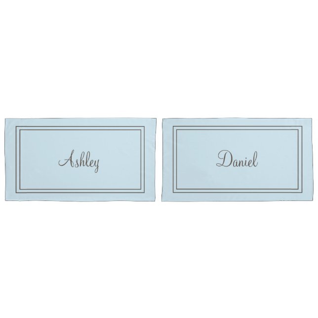 Personalized pillow case (Front-Set)