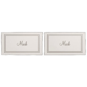 Personalized pillow case
