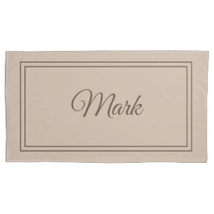 Personalized pillow case