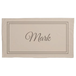 Personalized pillow case