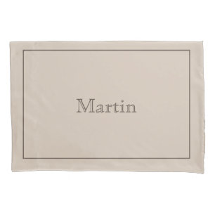 Personalized pillow case