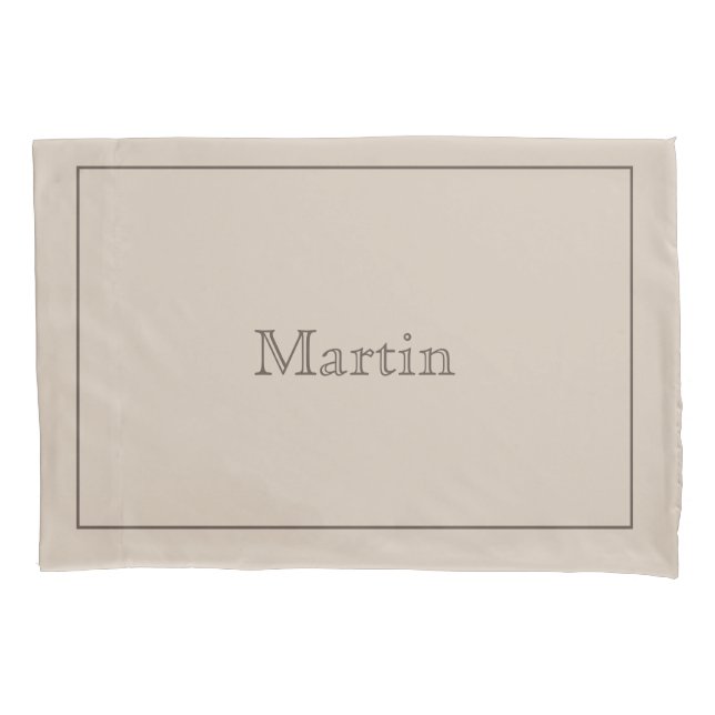 Personalized pillow case (Front)