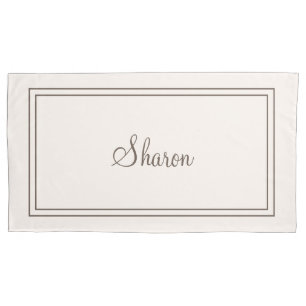 Personalized pillow case