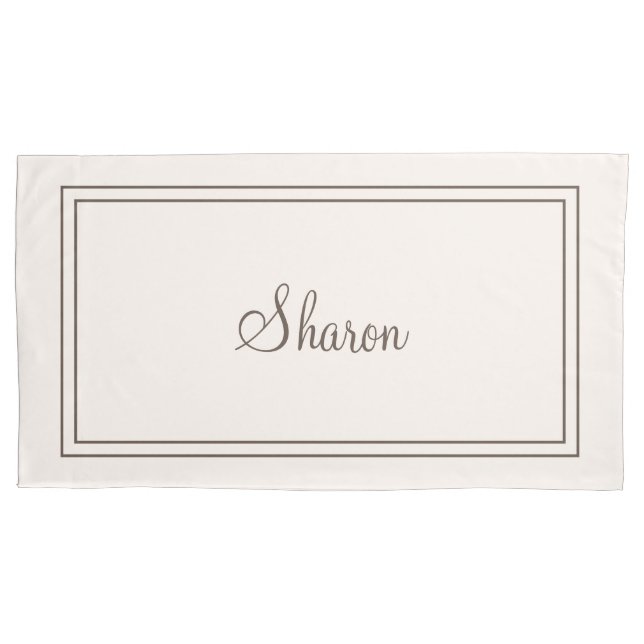 Personalized pillow case (Front)