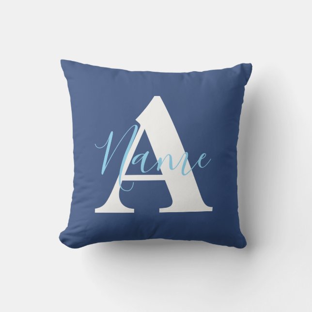 Personalized Pillow Case with Name Custom Pillow  (Front)
