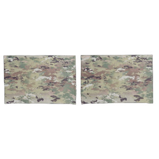 Personalized Pillow Cases Army OCP Camo Uniform