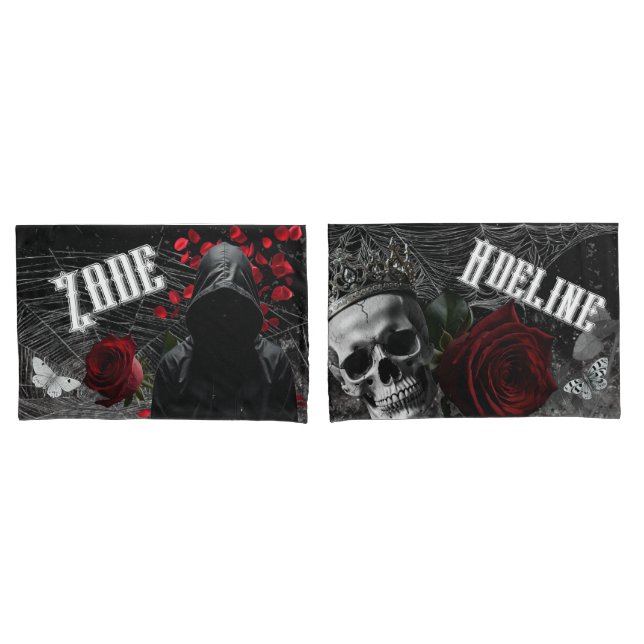 Personalized Pillow Cases Haunting Adeline Zade Me (Front-Set)