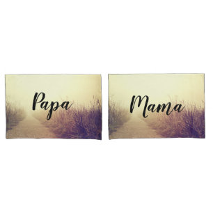 Personalized Pillow Cases Sunrise Pathway Walkway