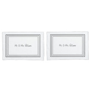 Personalized Pillowcase set