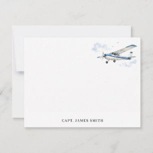 Personalized Pilot Aviation Card
