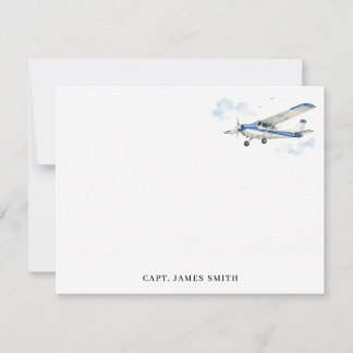 Personalized Pilot Aviation Card