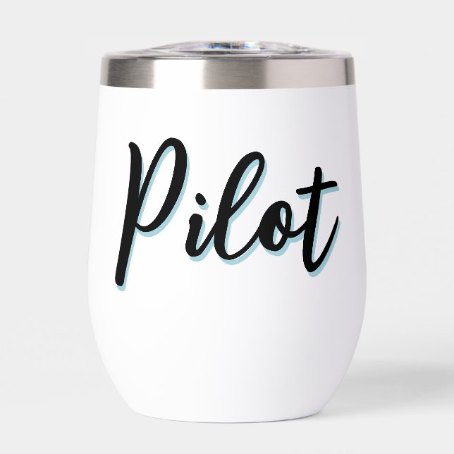 Personalized Pilot Aviation School Graduation (Front)