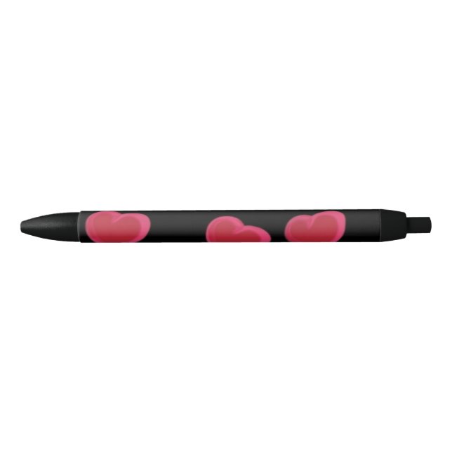 personalized pin black ink pen (Front)
