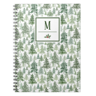 Personalized Pine Forest Notebook