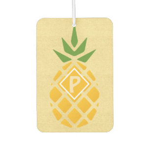 Personalized Pineapple Car Air Freshener