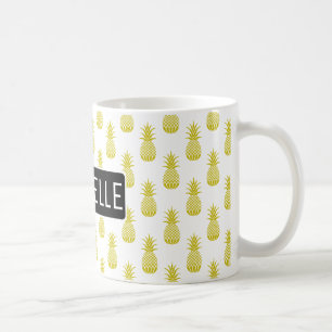 Personalized Pineapple Coffee Mug