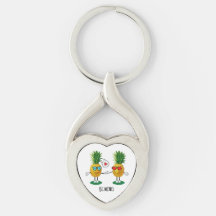 Personalized Pineapple Emoji Love Couple
