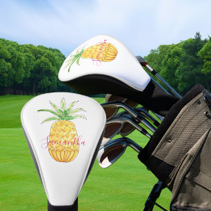 Personalized Pineapple  Golf Head Cover