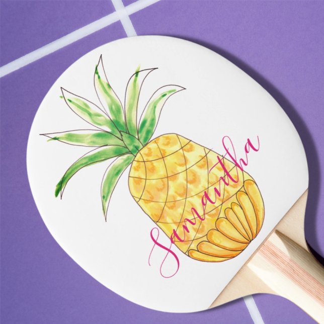 Personalized Pineapple Ping Pong Paddle (Creator Uploaded)