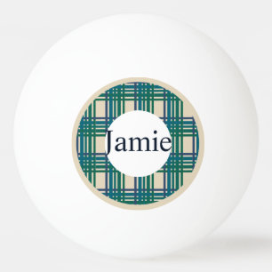 Personalized ping pong ball